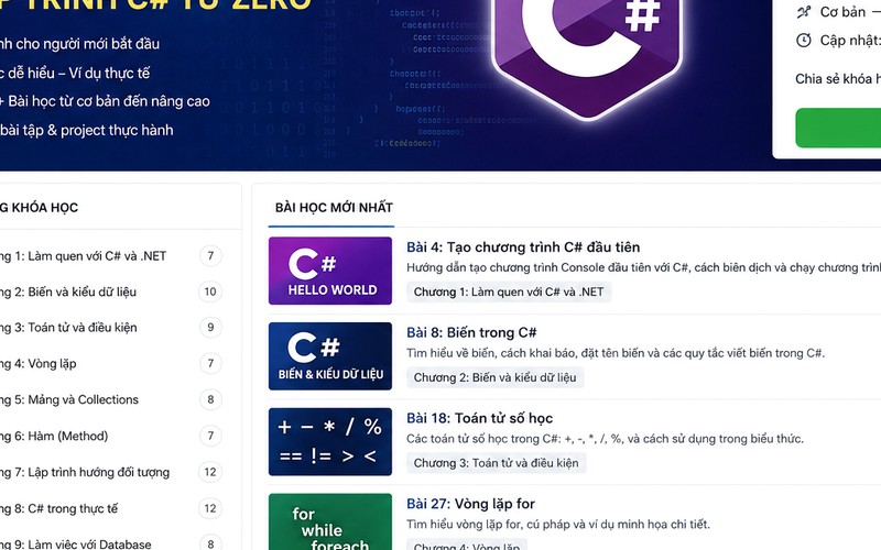 Bài 16: Toán tử so sánh và logic